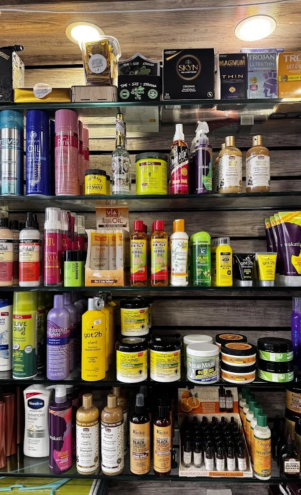 Hair and body care aisle